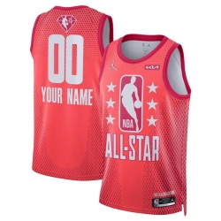 Men 2022 All Star Active Player Custom Maroon Stitched Basketball Jerse