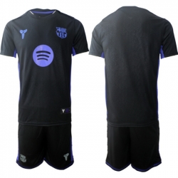 Men FC Barcelona 2026 Soccer Jerseys Black Kobe x FC Barcelona