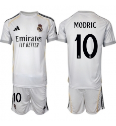 Men Real Madrid 2026 Soccer Jerseys White #10 MODRIC (2)