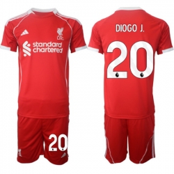 Men Liverpool 2026 Soccer Jerseys Red #20 DIOGO J.