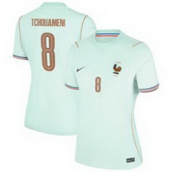 Women 8Aurelien Tchouameni France Jersey   4