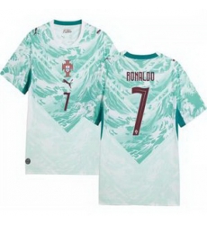 Women 7 Portugal Replica Cristiano Ronaldo Long Sleeve Away Jersey 1 Women 7 Portugal Replica Cristiano Ronaldo Long Sleeve Away Jersey 1