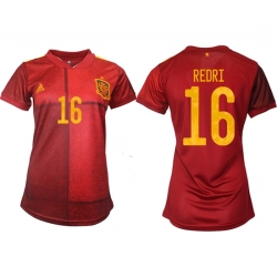 Women Spain Soccer Jerseys 006