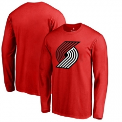 Portland Trail Blazers Men Long T Shirt 006