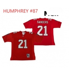 HUMPHREY #87 Falcons Red Throwback NFL Jersey HUMPHREY #87 Falcons Red Throwback NFL Jersey