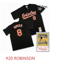 Men Orioles #20 ROBINSON Black Jersey Men Orioles #20 ROBINSON Black Jersey