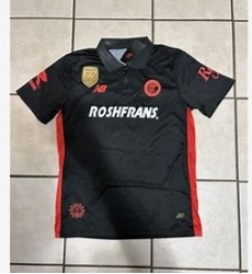 Roshfrans Black Soccer Jersey
