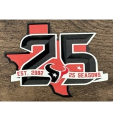 Texans 25 Anniversary Jersey Patch 02 Texans 25 Anniversary Jersey Patch 02