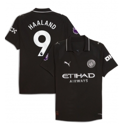 Haaland Black #9 Soccer Jersey