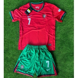 Youth Chris Ronaldo Red Portugal Jersey