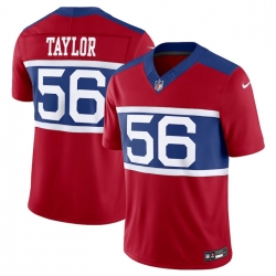 Youth New York Giants 56 Lawrence Taylor Century Red Alternate Vapor F U S E  Limited Stitched Football Jersey