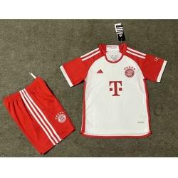 Youth Soccer Jersey Bayren Home 23 24