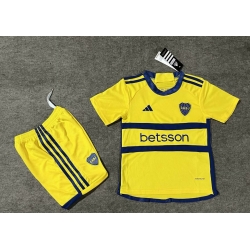 Youth Soccer Jersey Boca Yellow Away