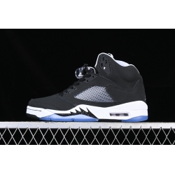 AIR JORDAN 5 OG OREO WHITE BLACK BLUE 136027 035