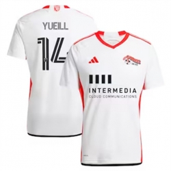 Men San Jose Earthquakes Jackson Yueill 2024 25 Away Replica White