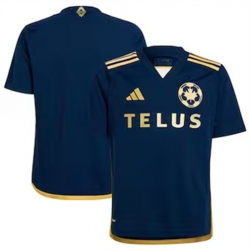 Men Vancouver Whitecaps FC Blank 2024 25 Away Replica Navy