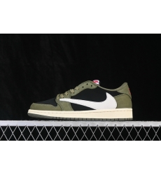 AIR JORDAN 1 LOW X TRAVIS SCOTT MEN SHOES 6511