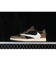 AIR JORDAN 1 LOW X TRAVIS SCOTT MEN SHOES 6520