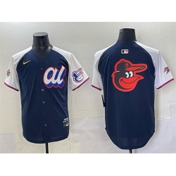 Men American League Baltimore Orioles Team Big Logo Navy Alternate 2025 All Star Edition Limited Stitched Baseball Jersey Men American League Baltimore Orioles Team Big Logo Navy Alternate 2025 All Star Edition Limited Stitched Baseball Jersey