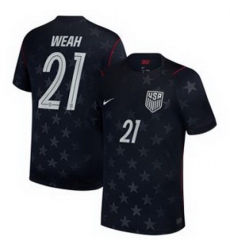 Men 21Timothy Weah USMNT 2026 Stadium Replica Jersey 1 Men 21Timothy Weah USMNT 2026 Stadium Replica Jersey 1