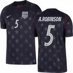 Men 5 Antonee Robinson USMNT 2026 Home Stadium Replica Jersey 2