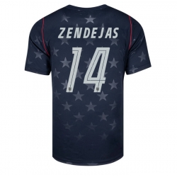 USA 2026 FIFA World Cup Soccer Star Stadium Jersey Set ( Have Shorts ) Alejandro Zendejas #14