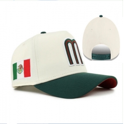 Mexico Baseball Snapback Cap 019