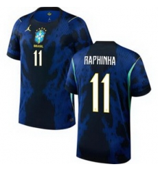 Women 11Raphinha Brazil National Team Raphinha 2026 Home Jersey 2