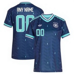 Women 00 Custom Germany National Team Jersey   6