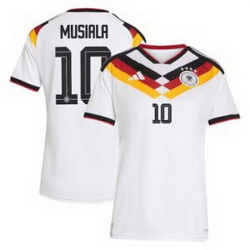Women 10Jamal Musiala Germany National Team Jersey   6