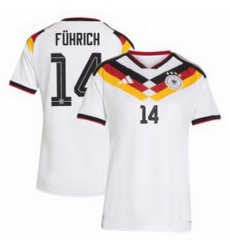 Women 14Chris Fuhrich Germany National Team Jersey 6 Women 14Chris Fuhrich Germany National Team Jersey 6
