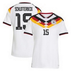Women 15Nico Schlotterbeck Germany National Team Jersey   6