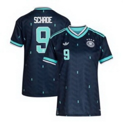 Women 9Kevin Schade Germany National Team Jersey   3