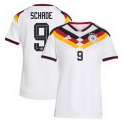 Women 9Kevin Schade Germany National Team Jersey   6