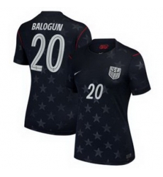 Women 20Folarin Balogun USMNT 2026 Stadium Replica Jersey 3 Women 20Folarin Balogun USMNT 2026 Stadium Replica Jersey 3