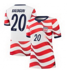 Women 20Folarin Balogun USMNT 2026 Stadium Replica Jersey 4 Women 20Folarin Balogun USMNT 2026 Stadium Replica Jersey 4