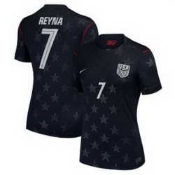 Women 7Giovanni Reyna USMNT 2026 Stadium Replica Jersey   3