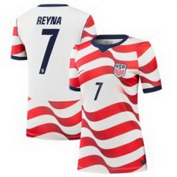 Women 7Giovanni Reyna USMNT 2026 Stadium Replica Jersey   4