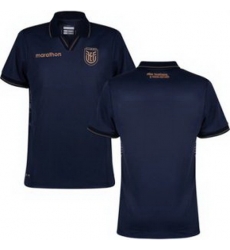 Women 0 Ecuador Blank Away Replica Jersey   2