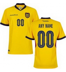 Women 00 Ecuador Custom Away Replica Jersey   1