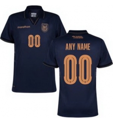 Women 00 Ecuador Custom Away Replica Jersey   2