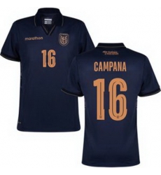 Women 16 Ecuador Leonardo Campana Away Replica Jersey   2