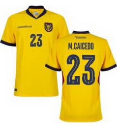 Women 23 Ecuador Moises Caicedo Away Replica Jersey 1 Women 23 Ecuador Moises Caicedo Away Replica Jersey 1