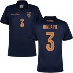 Women 3 Ecuador Piero Hincapie Away Replica Jersey   2
