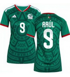 Women 9 Mexico Raul Jimenez 2026 Replica White Jersey 3 Women 9 Mexico Raul Jimenez 2026 Replica White Jersey 3