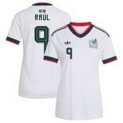 Women 9 Mexico Raul Jimenez 2026 Replica White Jersey 5