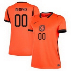 Women 00 Netherlands National Custom 2026 Away Stadium  3