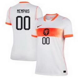 Women 00 Netherlands National Custom 2026 Away Stadium  4