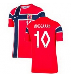 Women 10 Norway Martin Odegaard 2026 Home Stadium Replica Jersey   1