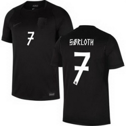 Women 7 Norway Alexander Sorloth Home Stadium Replica   2
